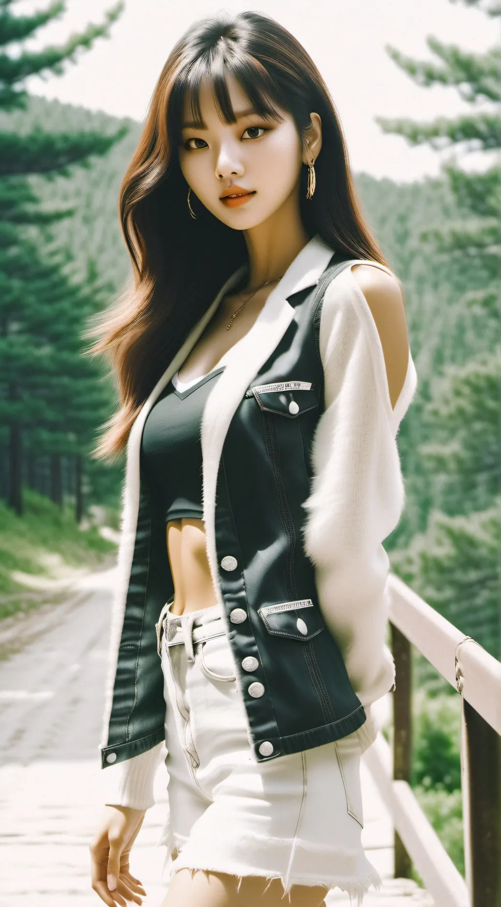 ai character: Lisa  background