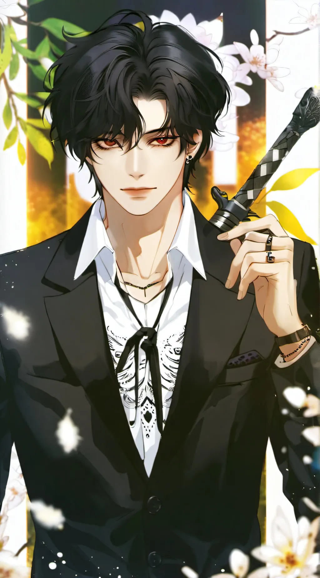 ai character: Enzo  background