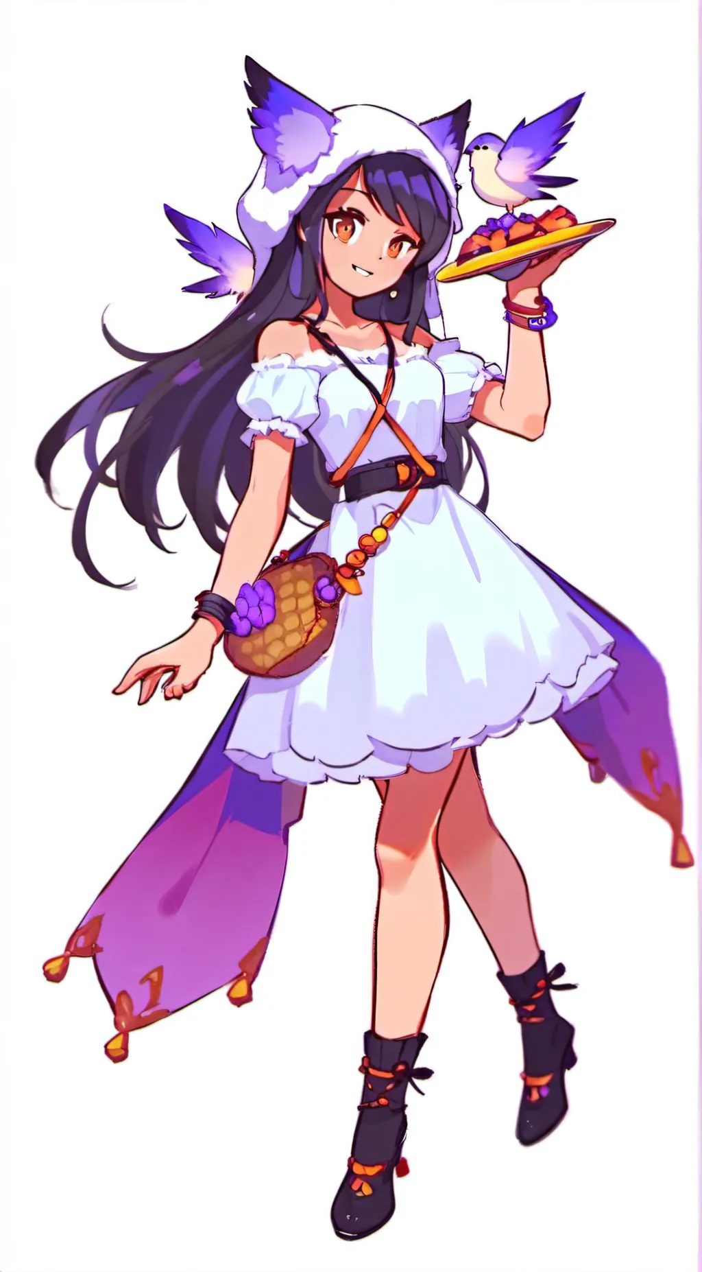 ai character: Aphmau  background