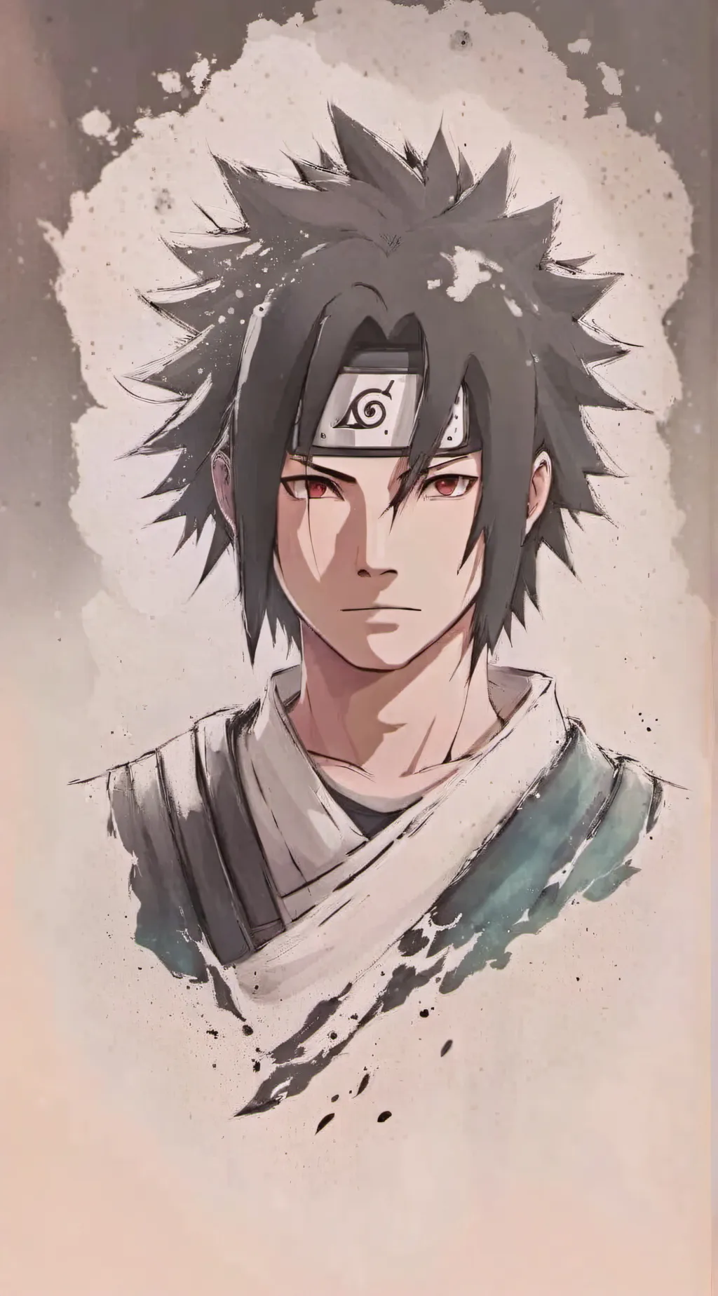 ai character: Sasuke Uchiha background