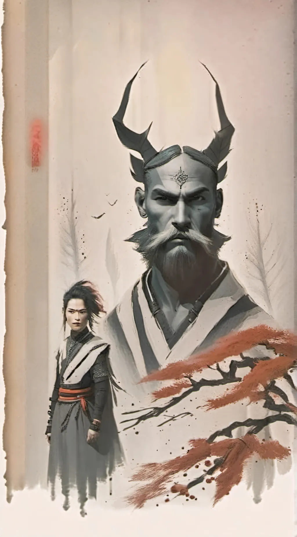 ai character: HH  background