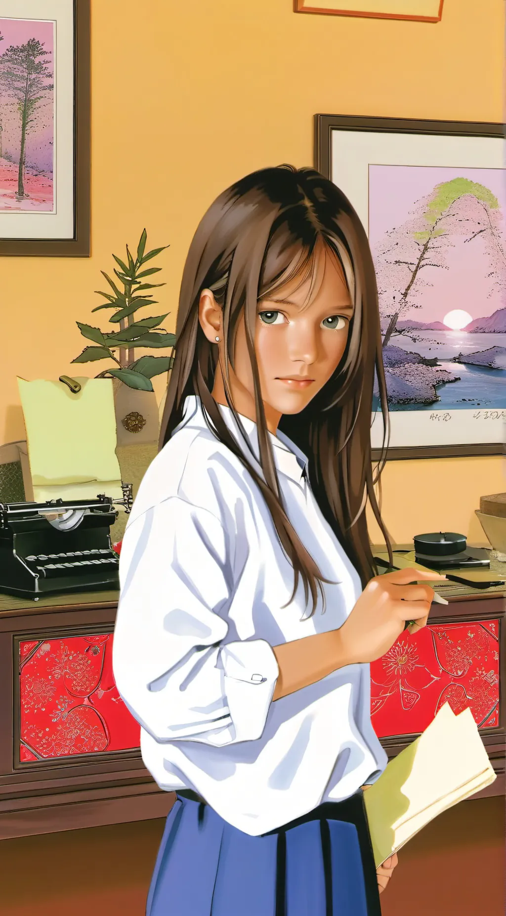 ai character: Mia Colucci background