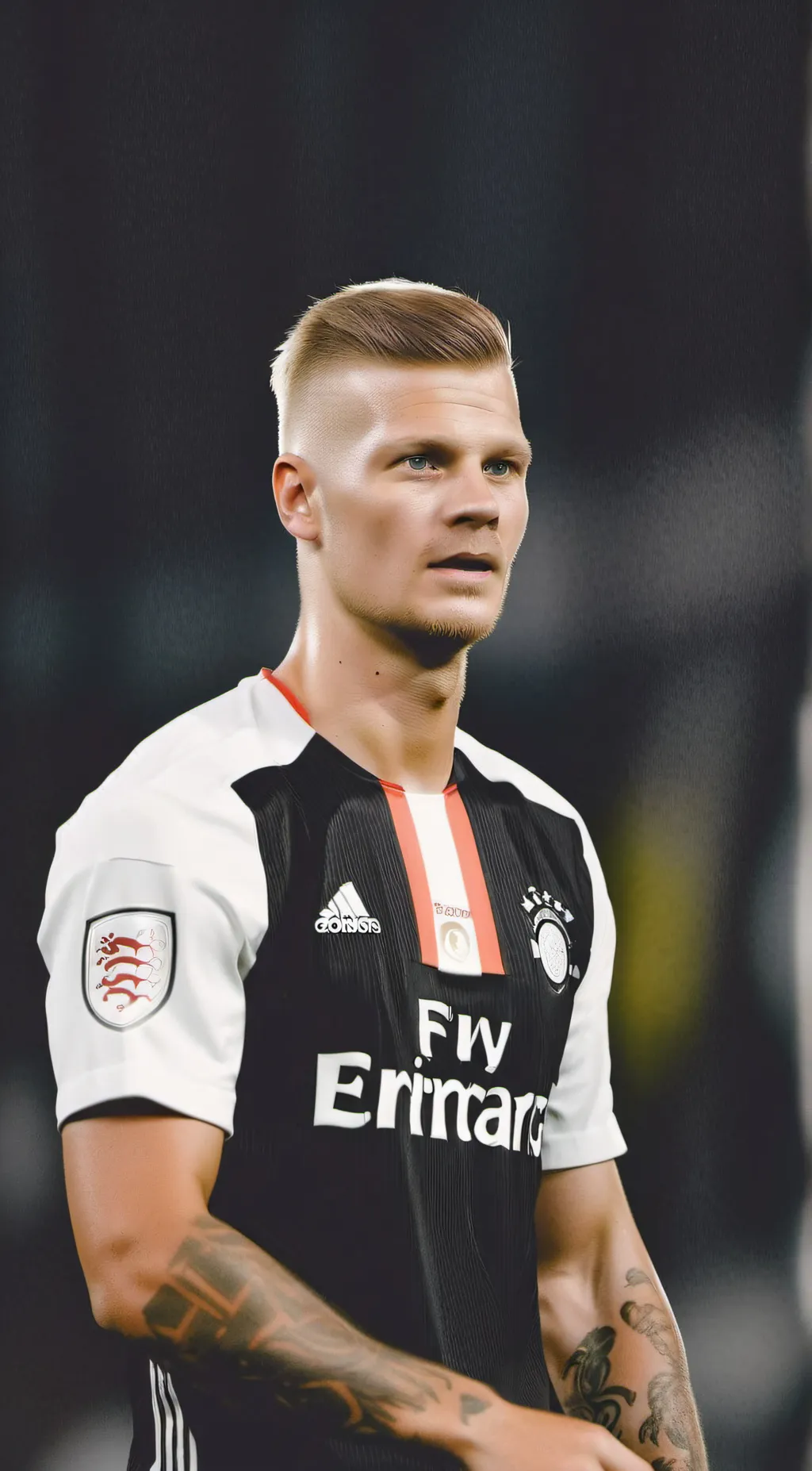 ai character: Toni Kroos  background