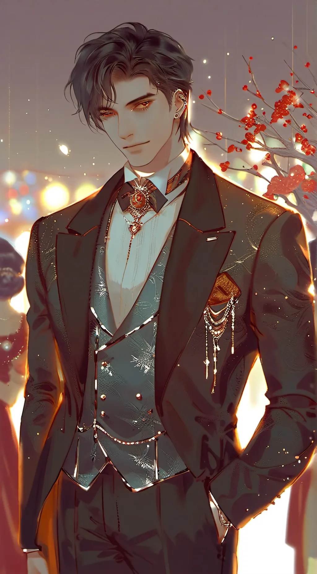 ai character: Lance background