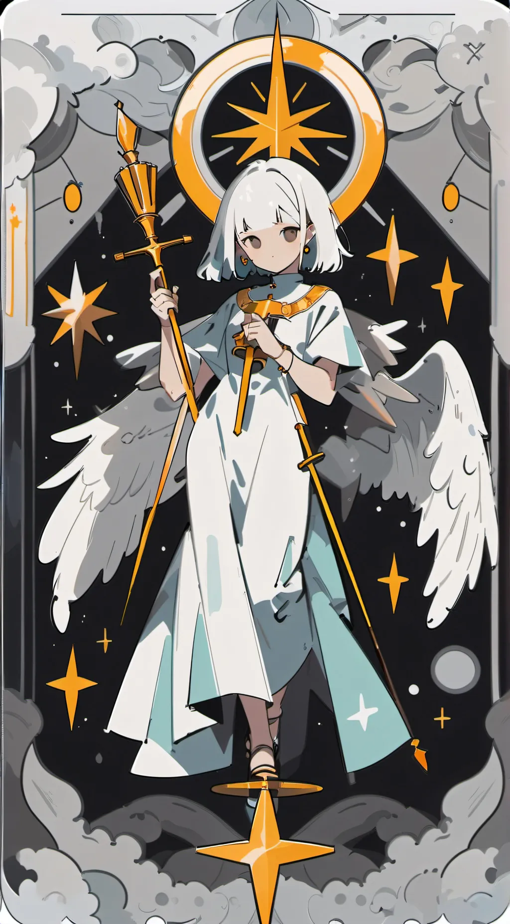 ai character: angel d-dust. background