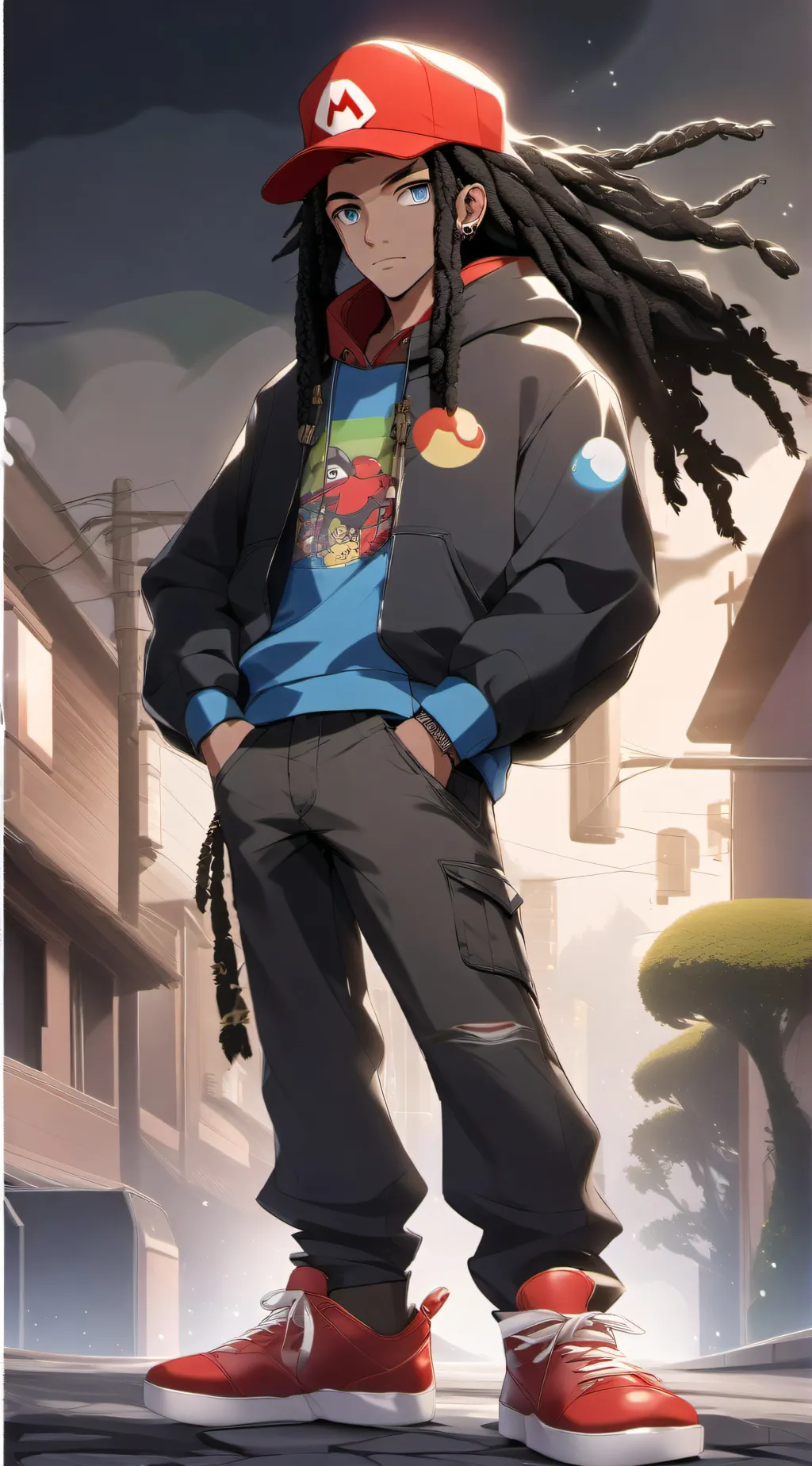 ai character: Rockreal Marley background