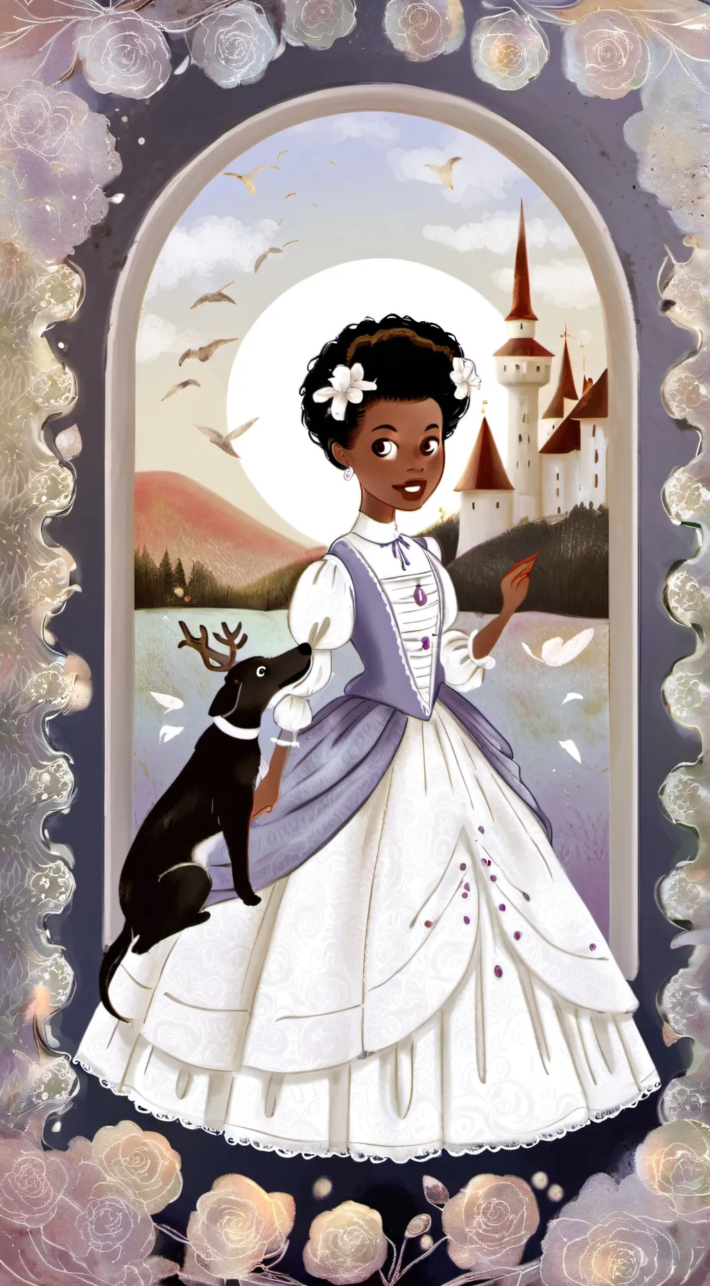 ai character: Grace background