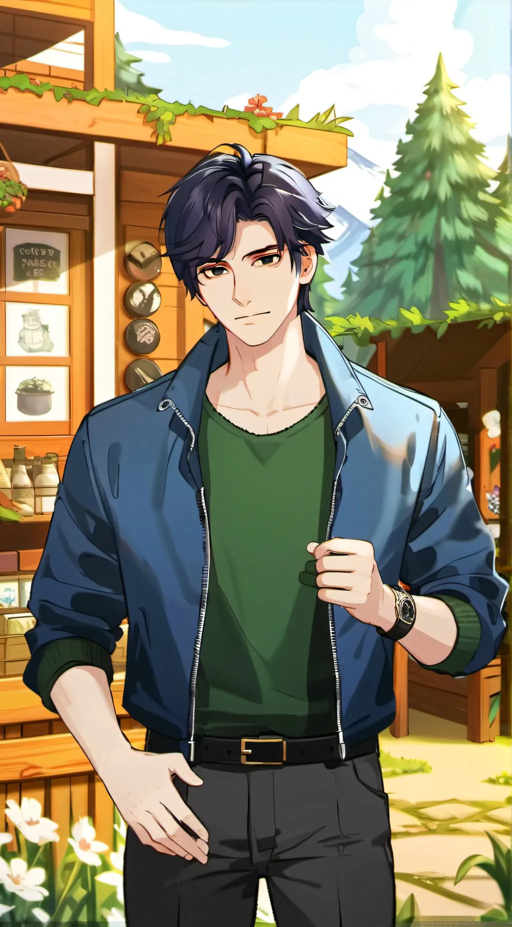 ai character: Shane background