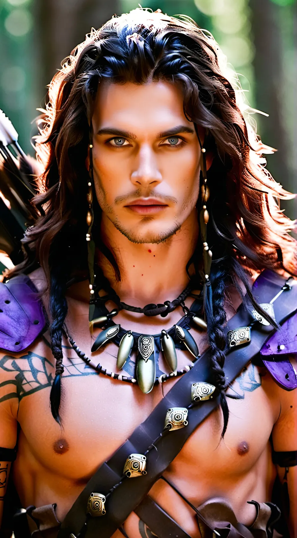 ai character: Theron background