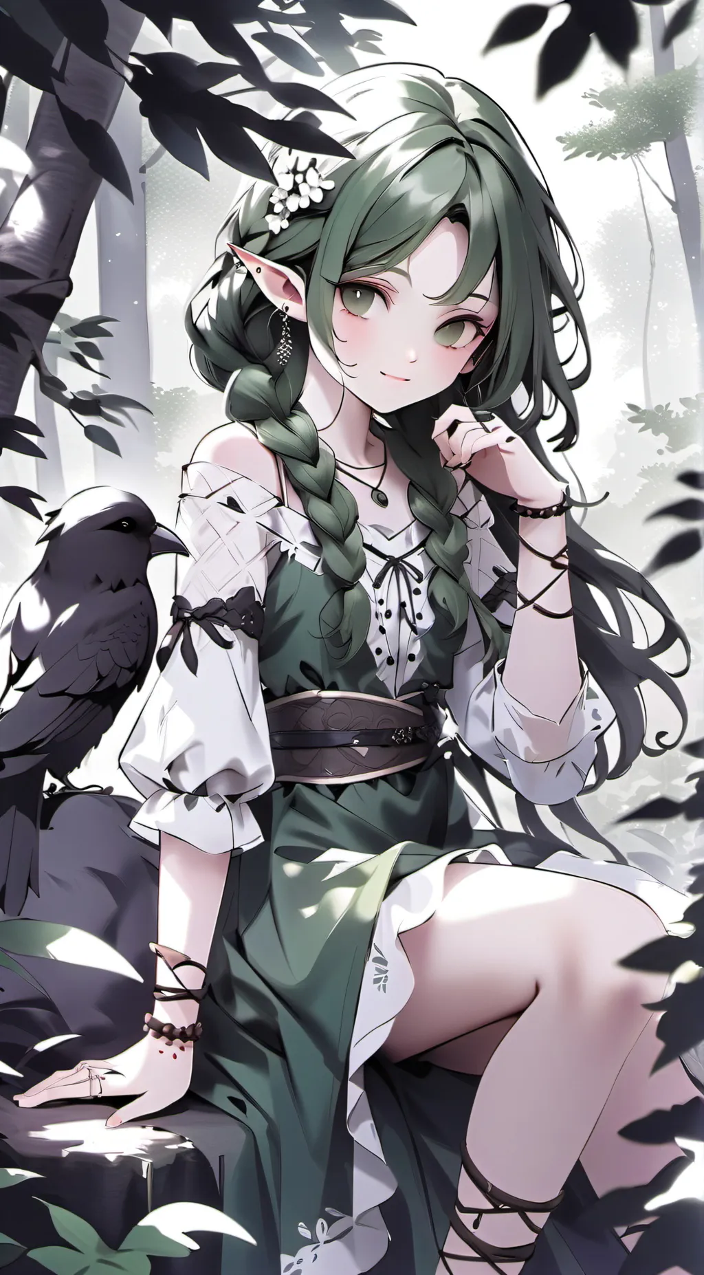 ai character: Nephelia background
