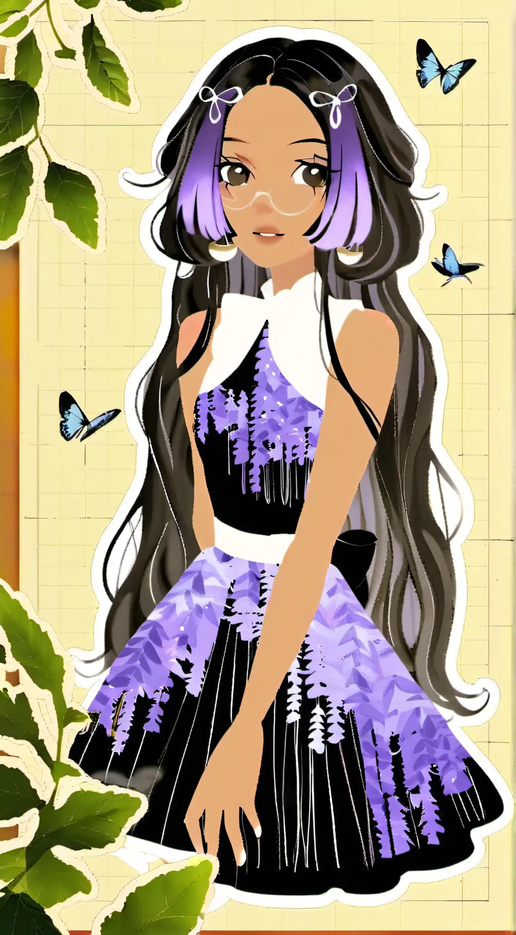 ai character: Ella  background