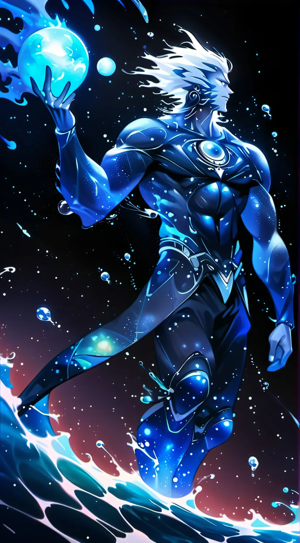 ai character: Neptune background