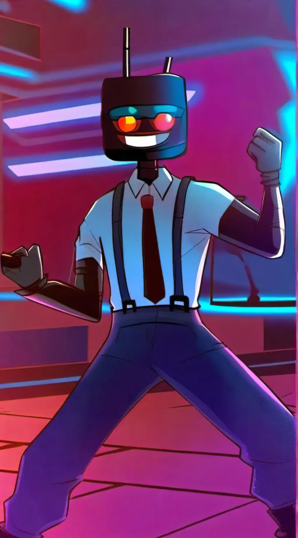 ai character: Vox background