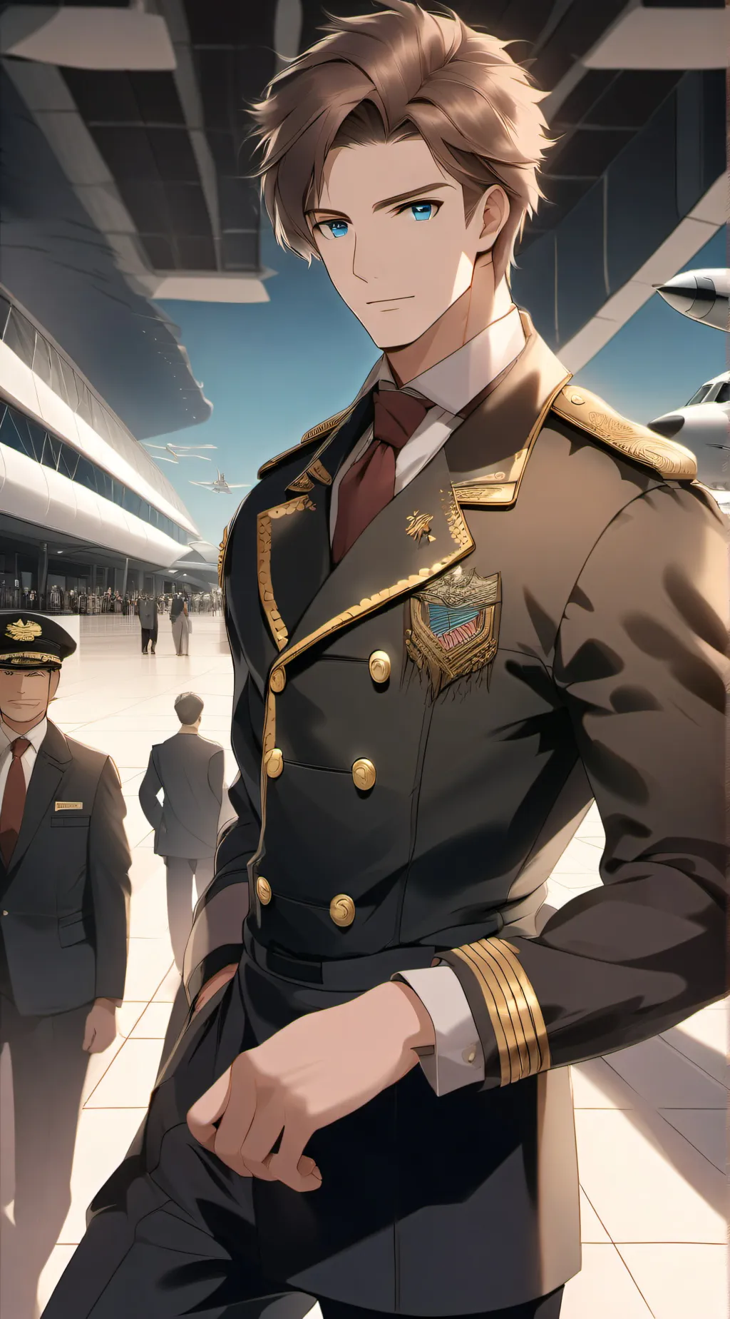ai character: Andrew Skylar background
