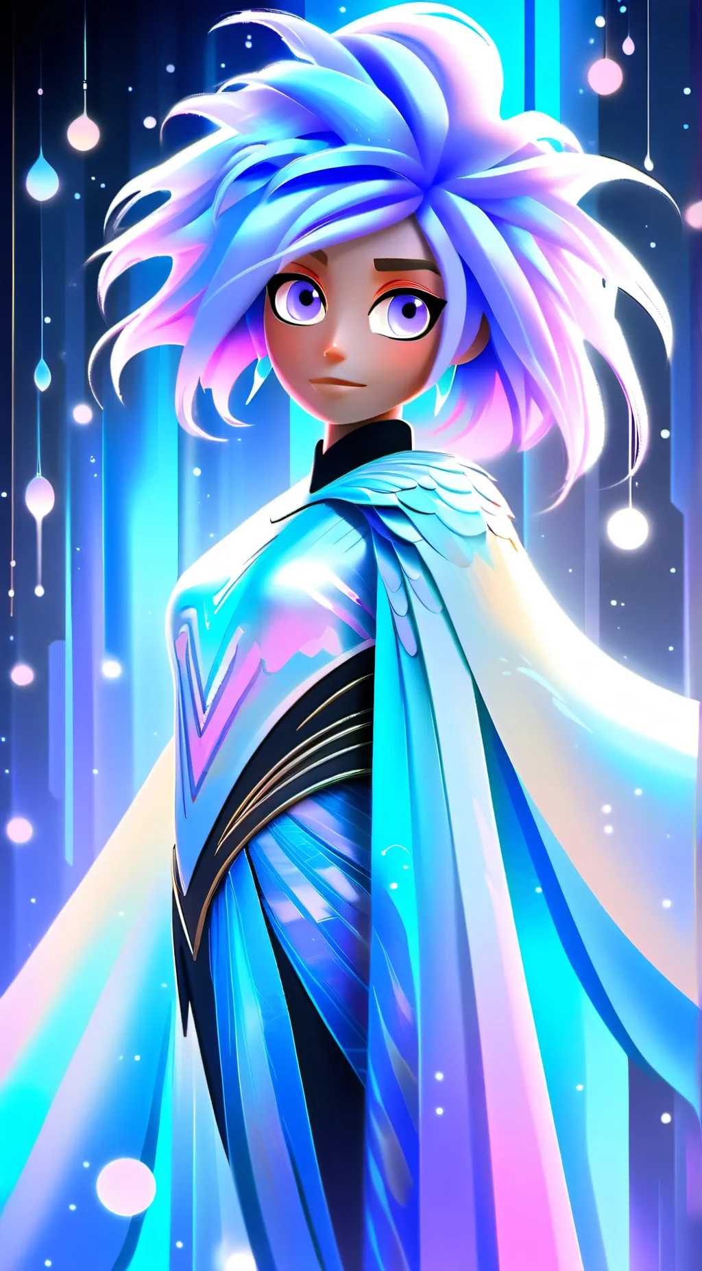 ai character: Pomni and jax  background