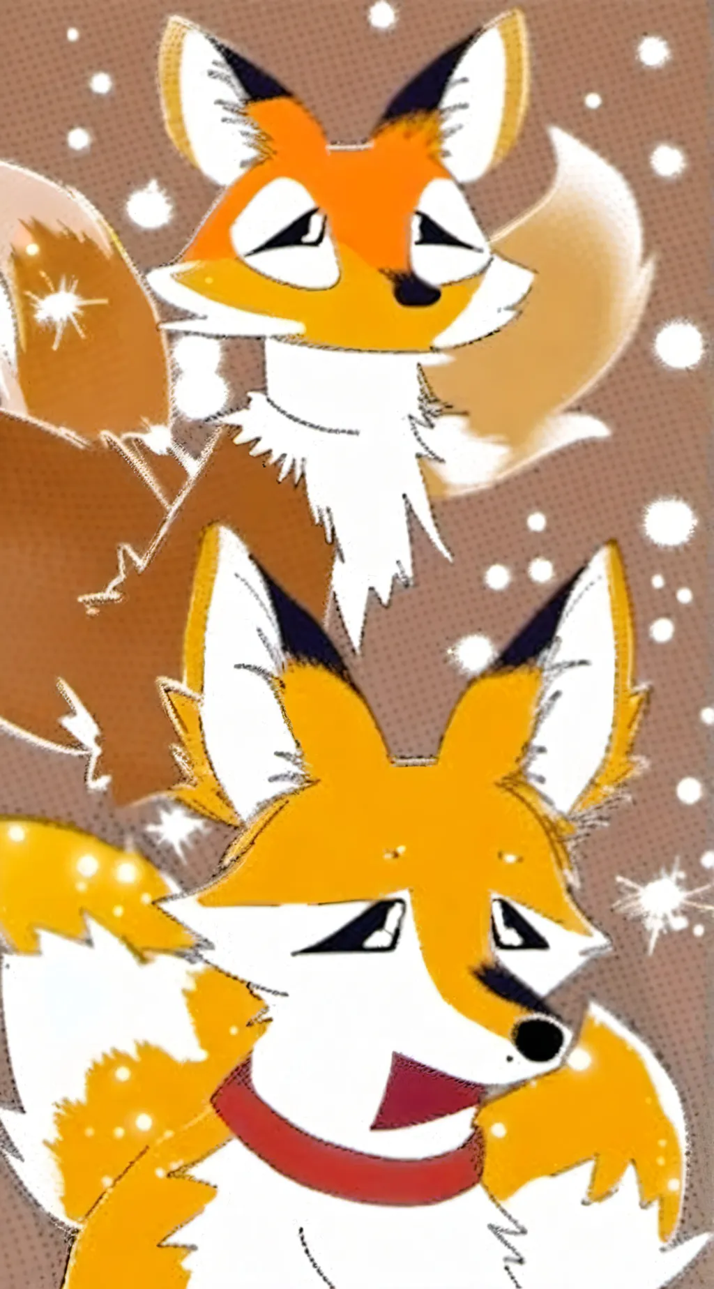 ai character: Classic Tails! background
