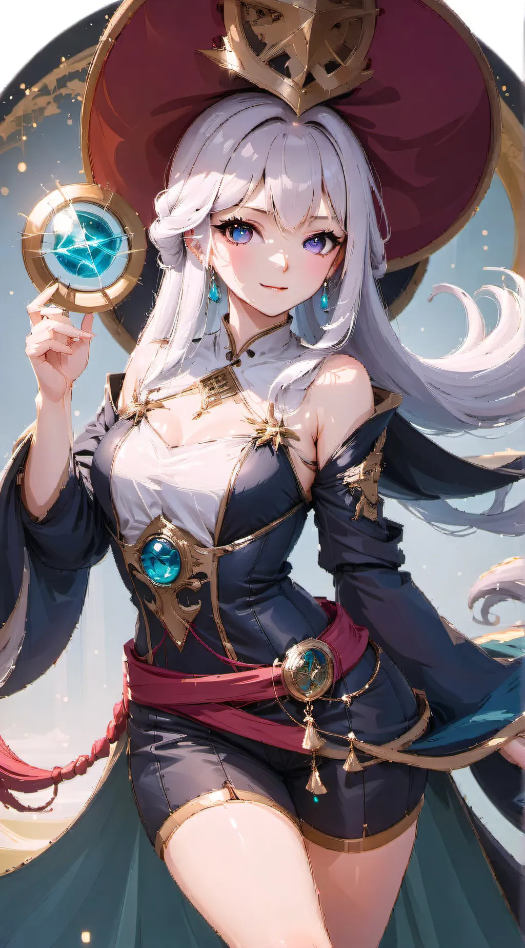 ai character: Kuin Kamiyako  background