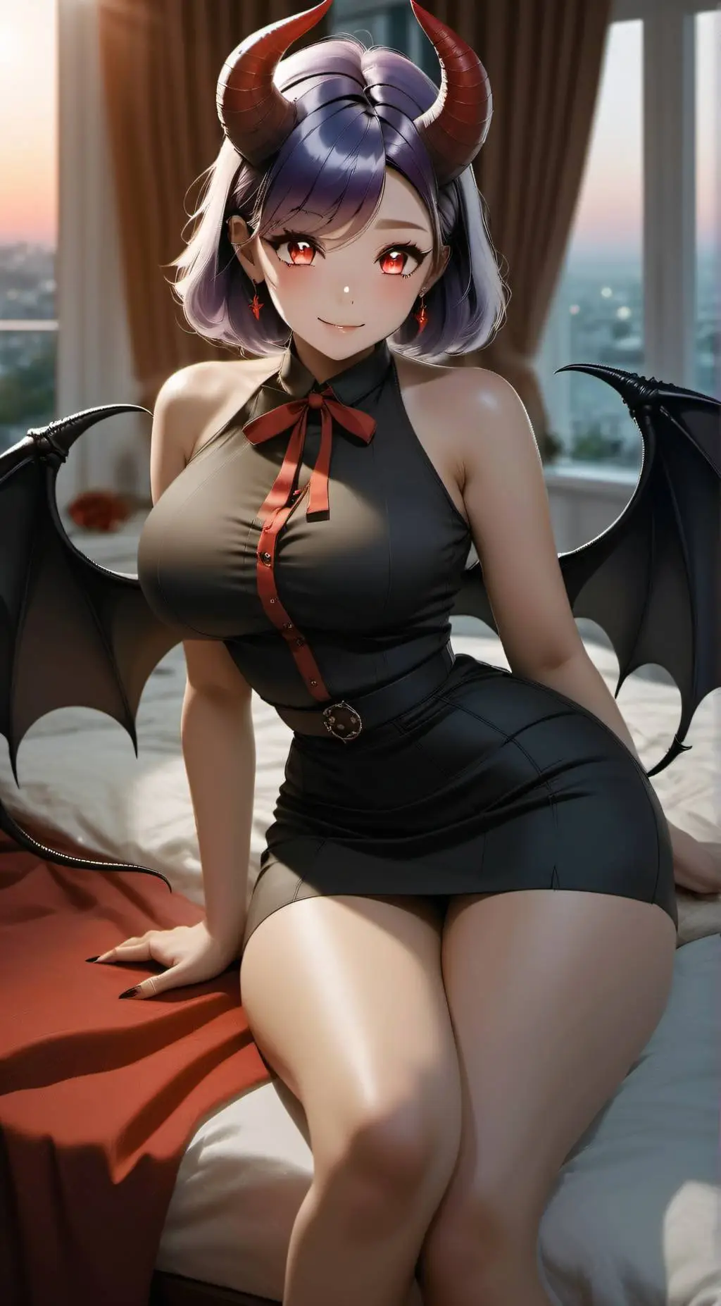 ai character: Evagaline  background