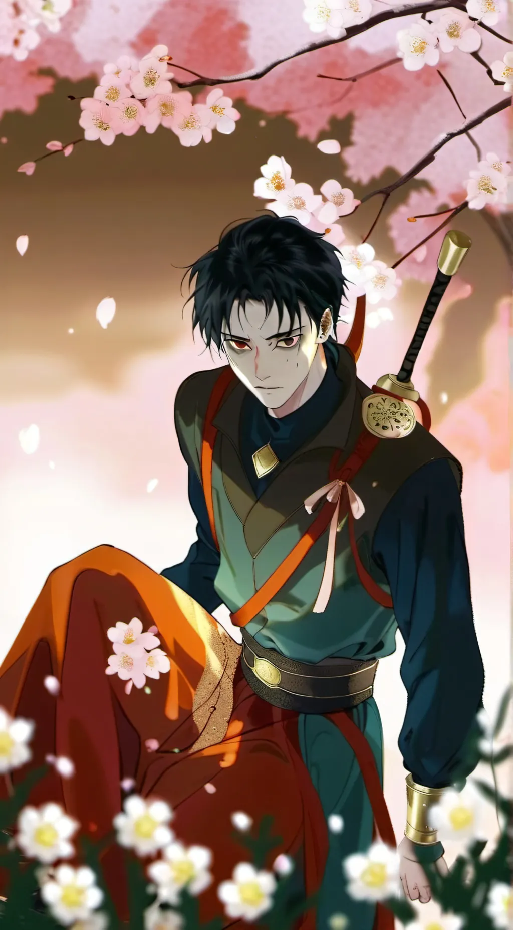 ai character: Toji background