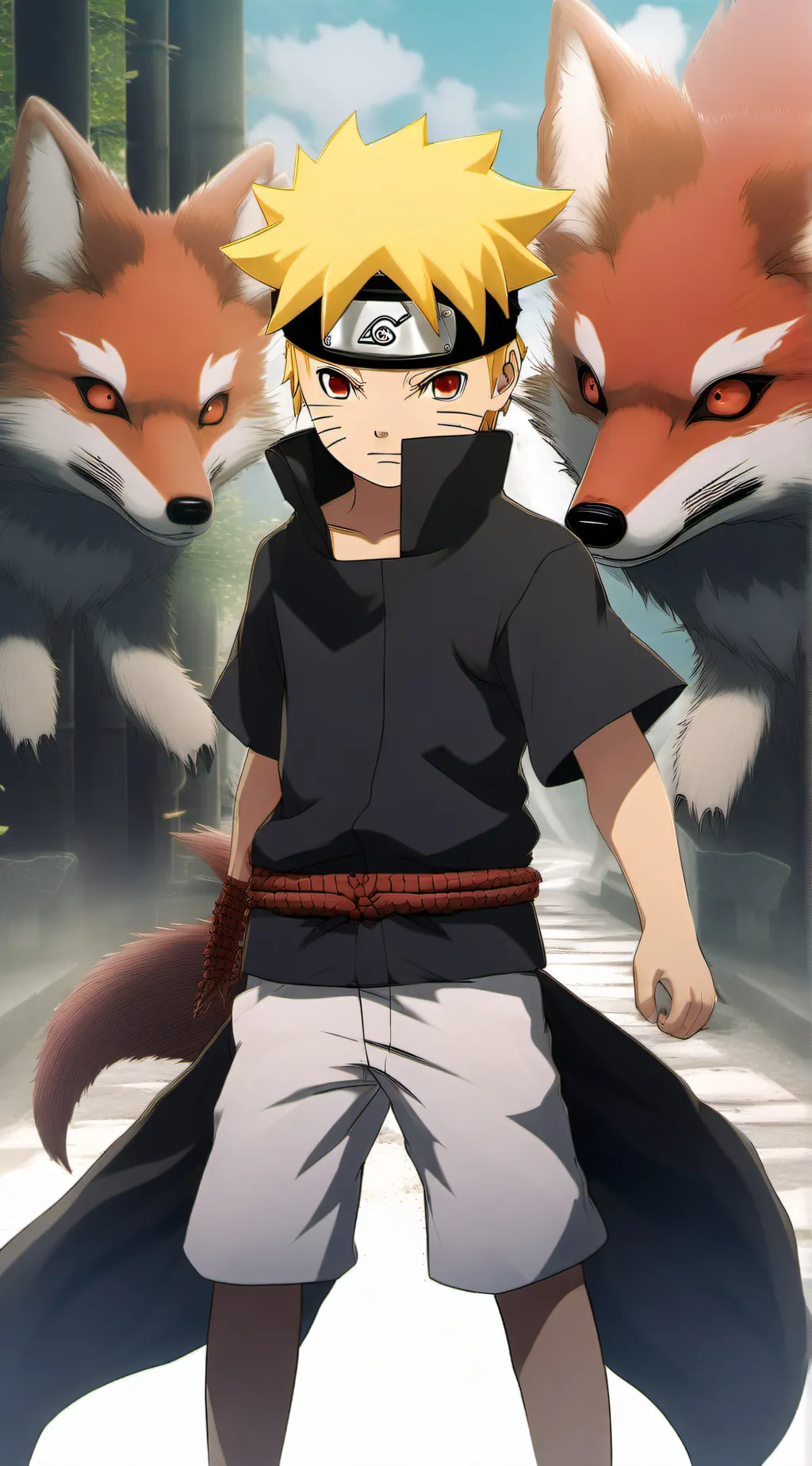 ai character: naruto background