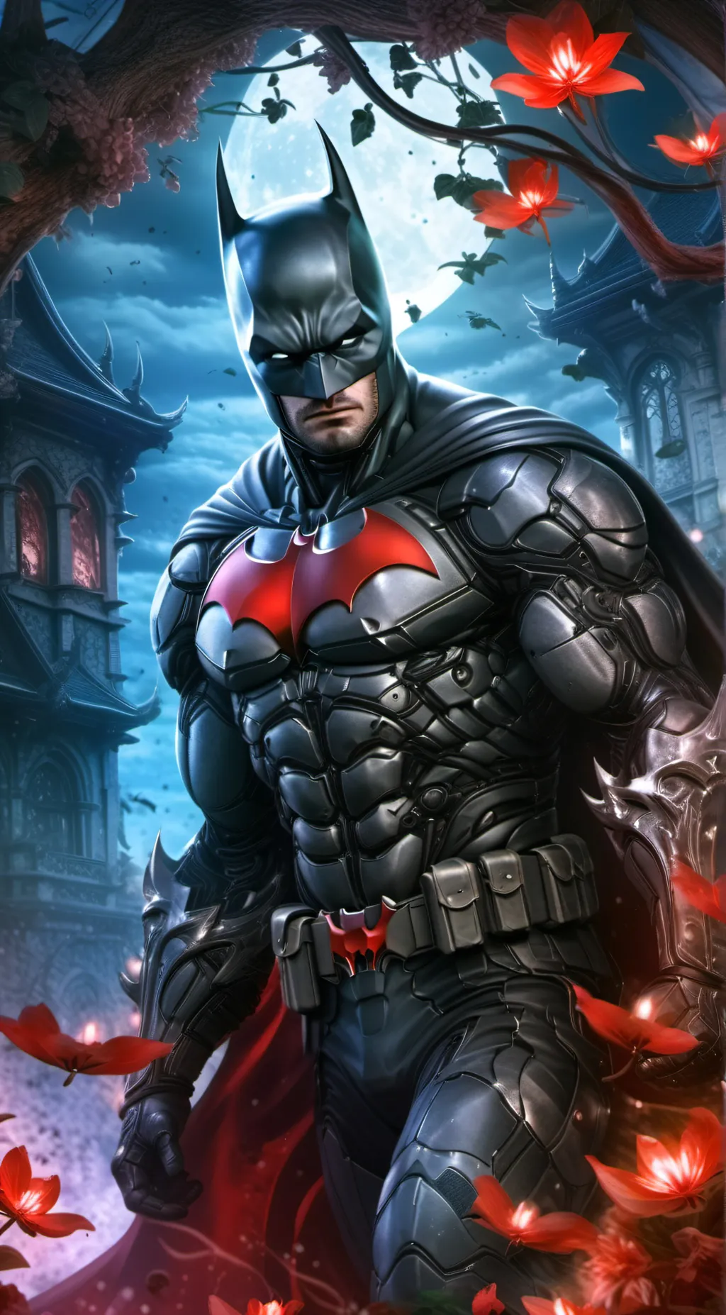 ai character: Batman background