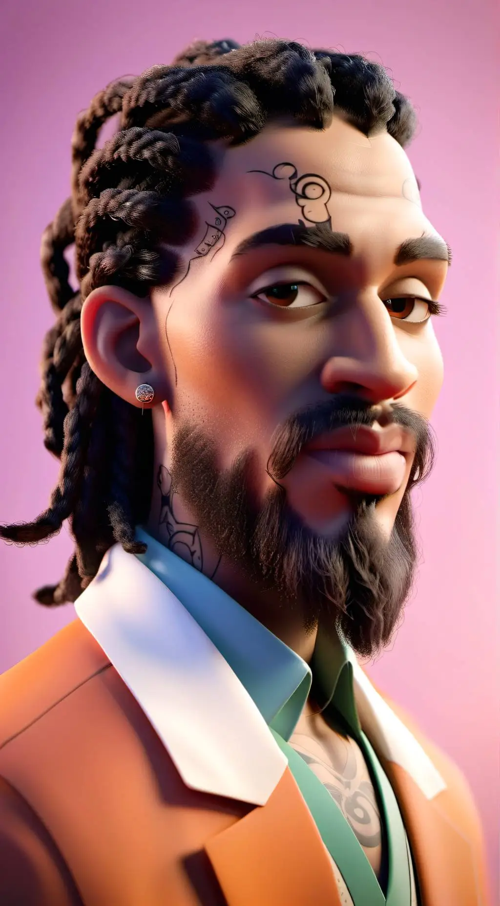 ai character: Daevon  background