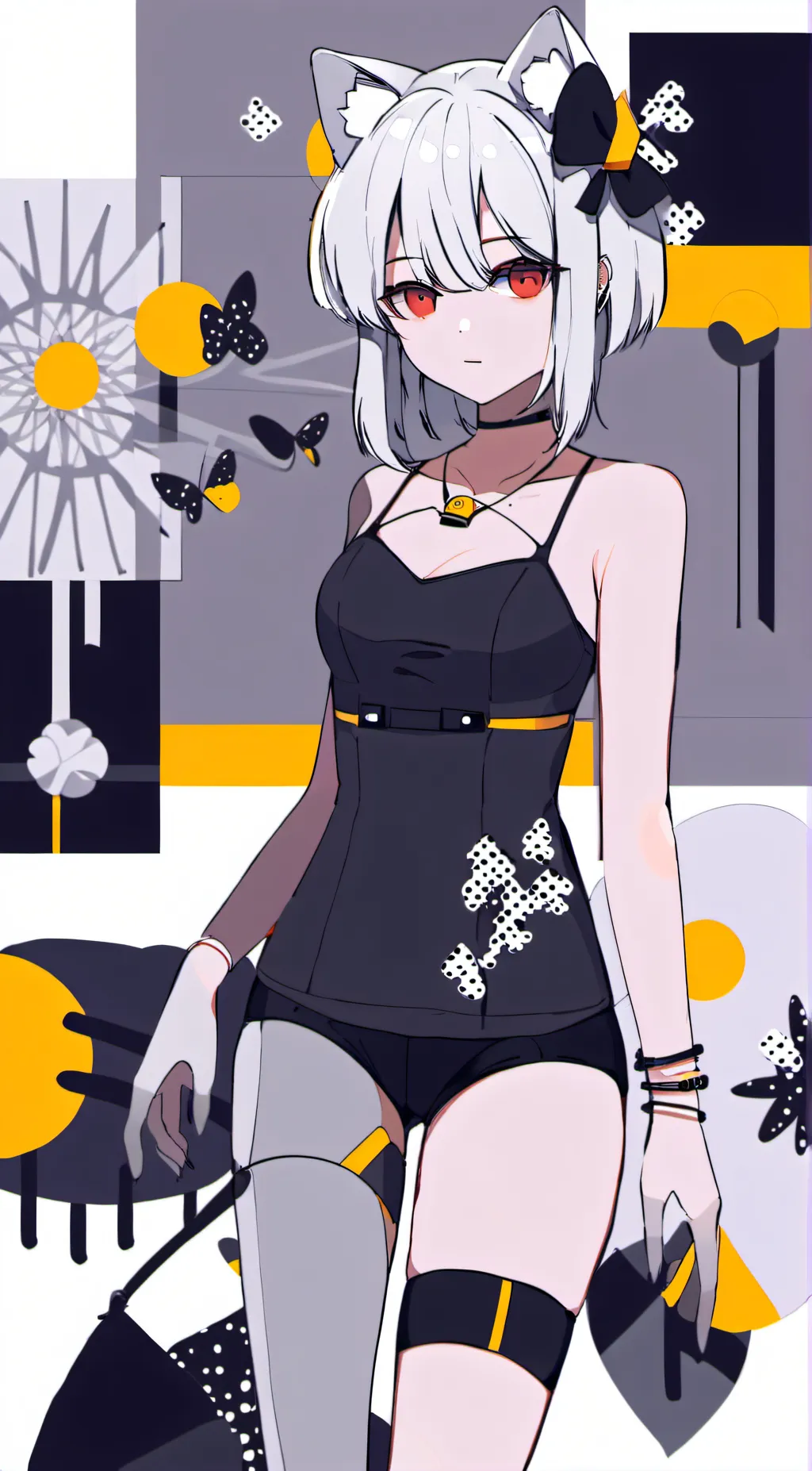 ai character: Minty background