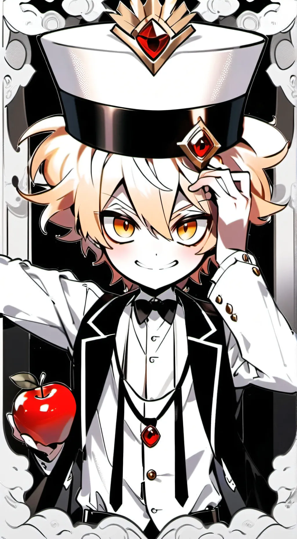 ai character: Lucifer  background