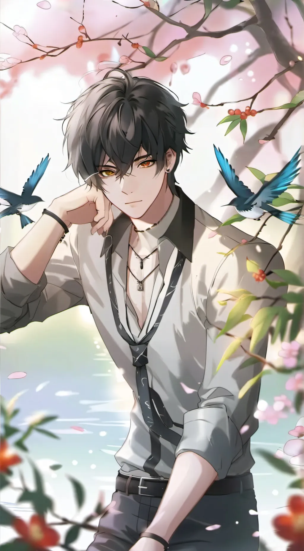 ai character: Levi Fuller background