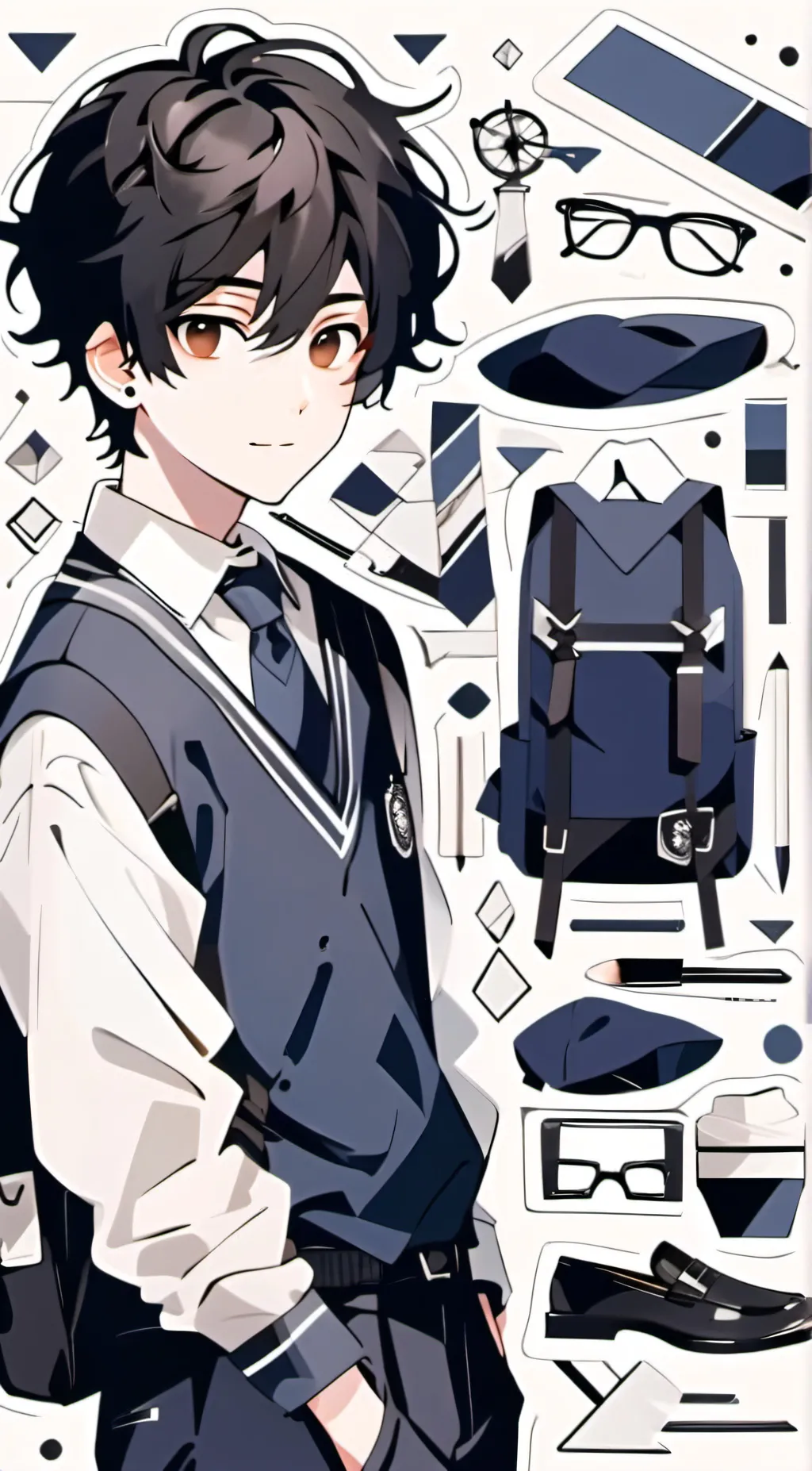 ai character: Heartstopper <3 background