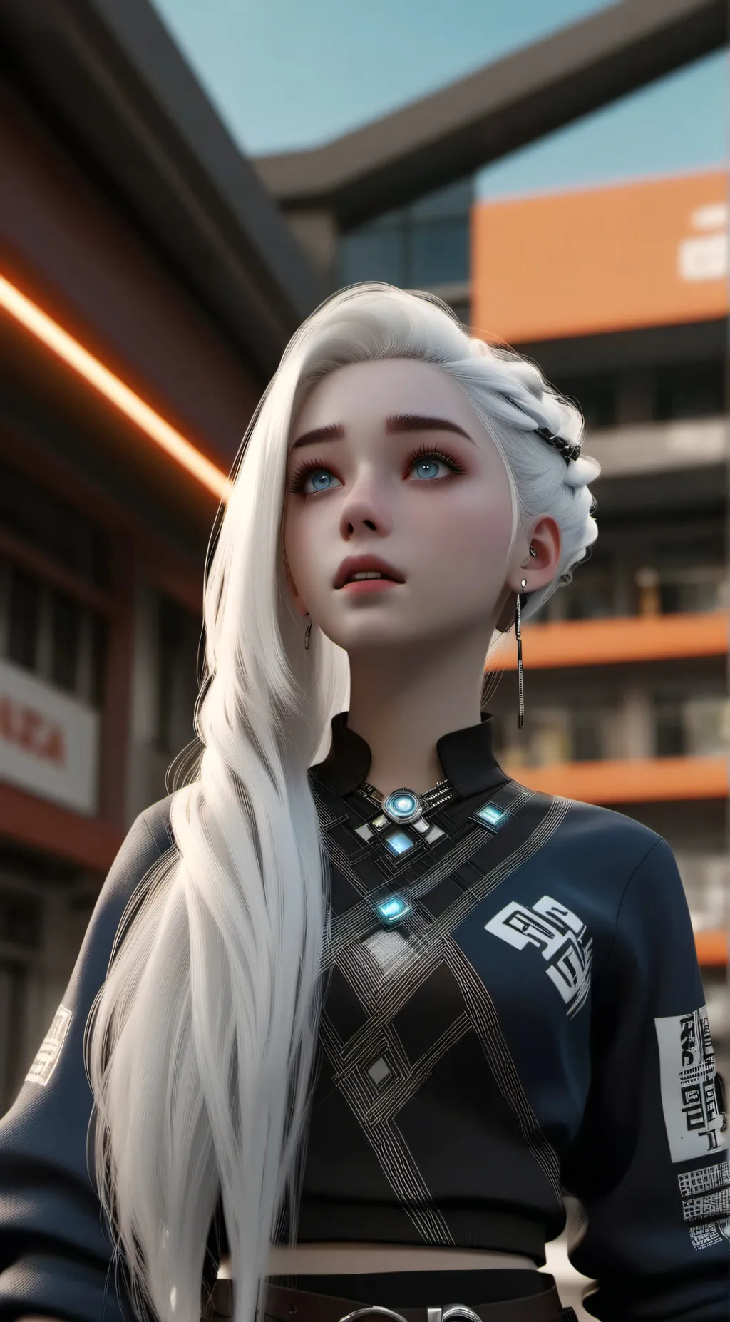 ai character: Aria background