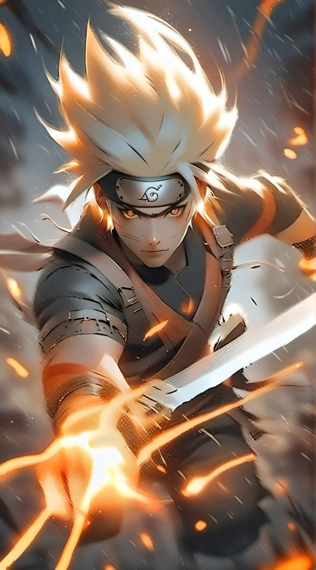 ai character: Naruto and sasuke background