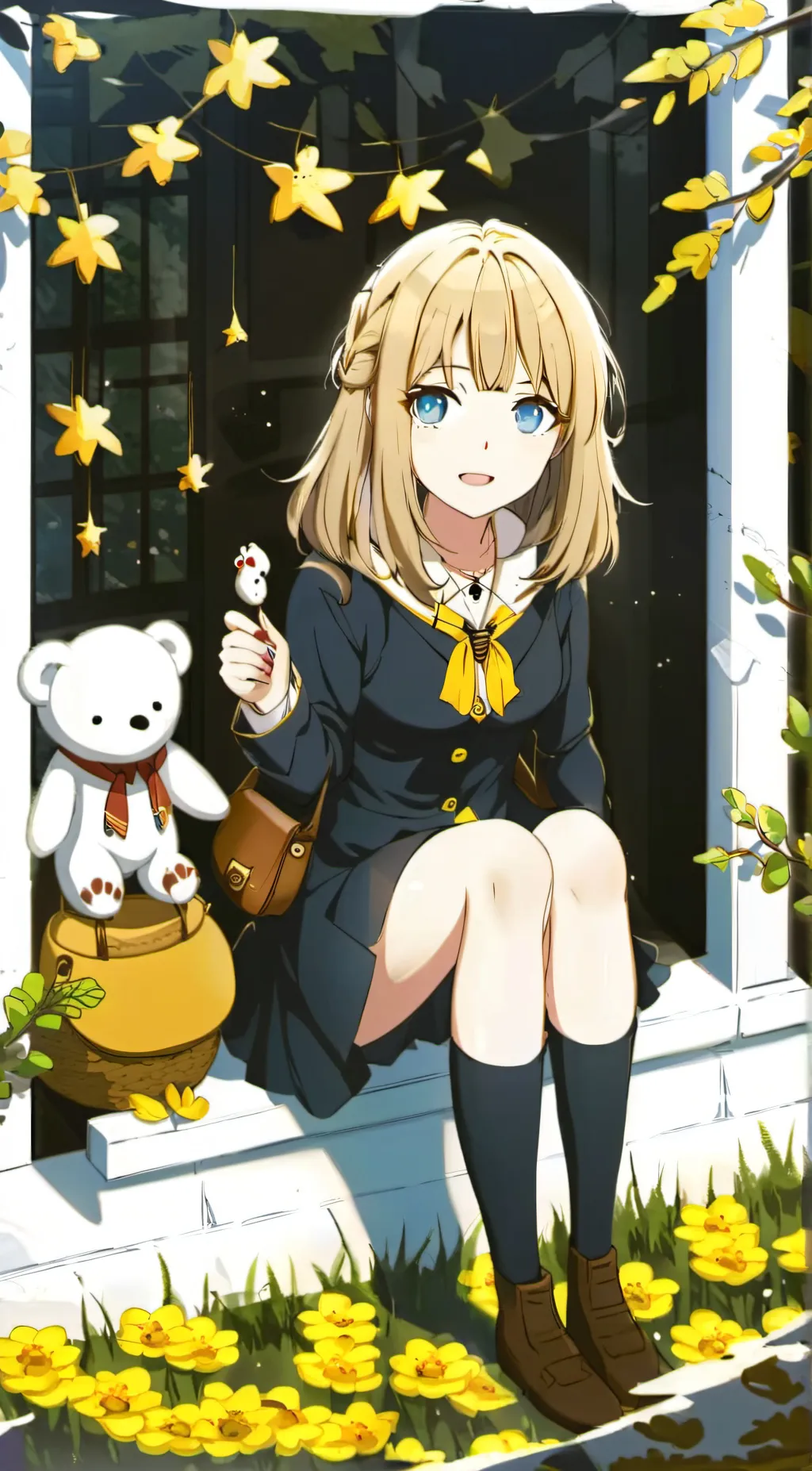 ai character: Hazel background
