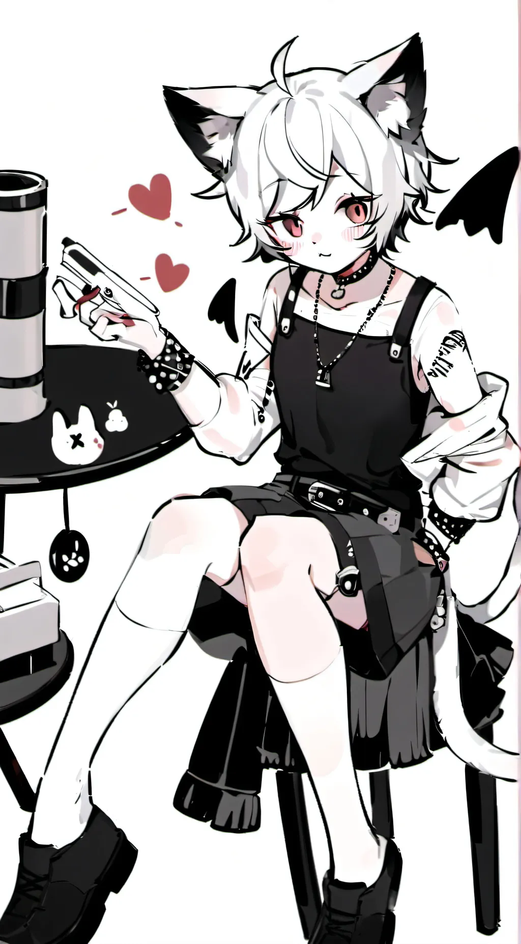 ai character: boy ki$ser  background