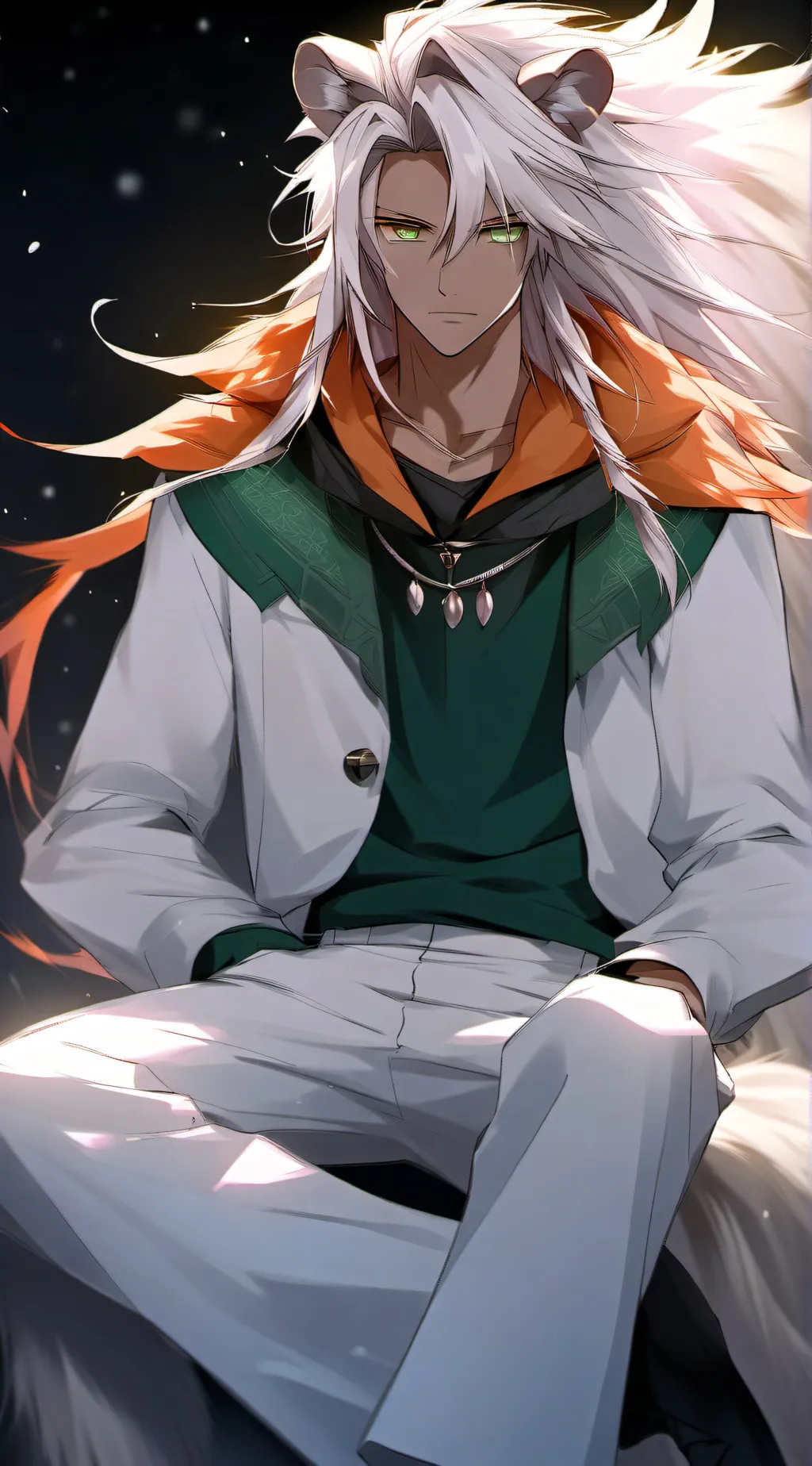 ai character: Mike Leopard background
