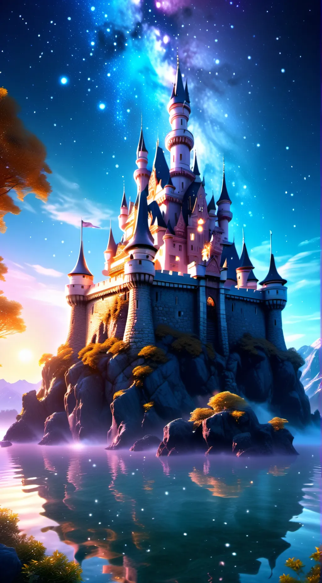 ai character: Hogwarts baby background