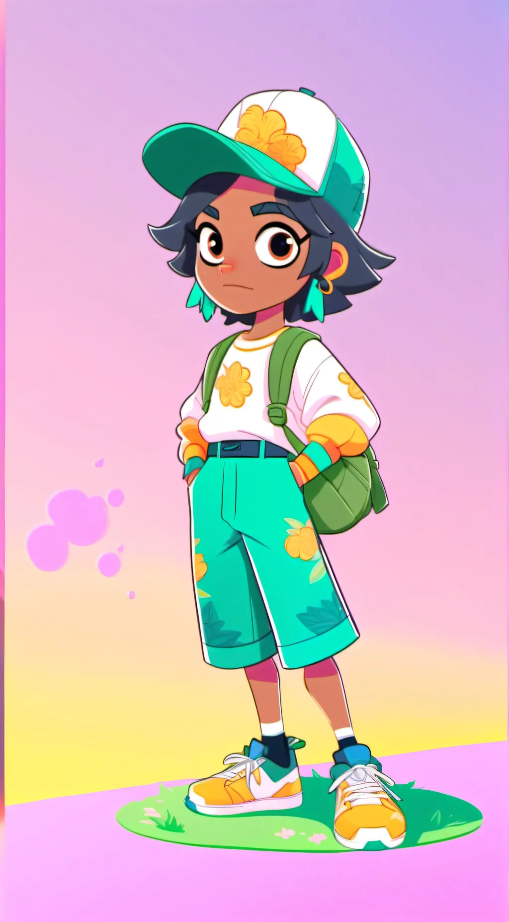 ai character: TADC  background