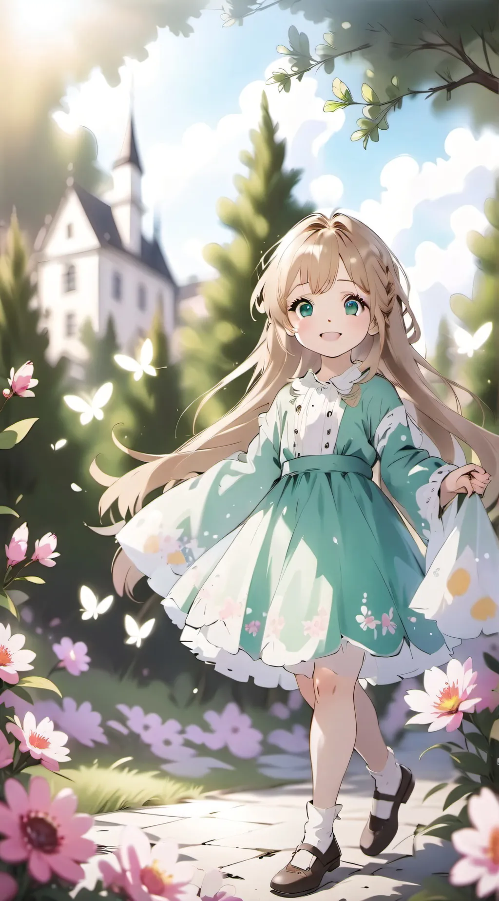ai character: one peice  background