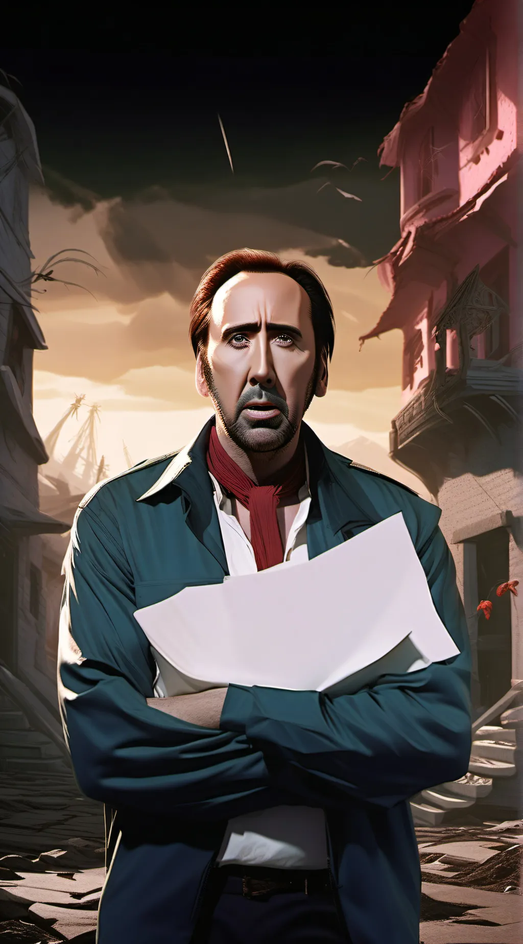 ai character: the janitor background