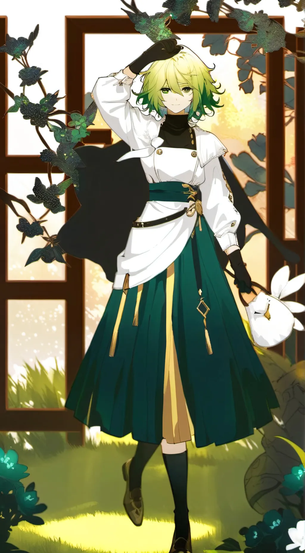 ai character: sage background