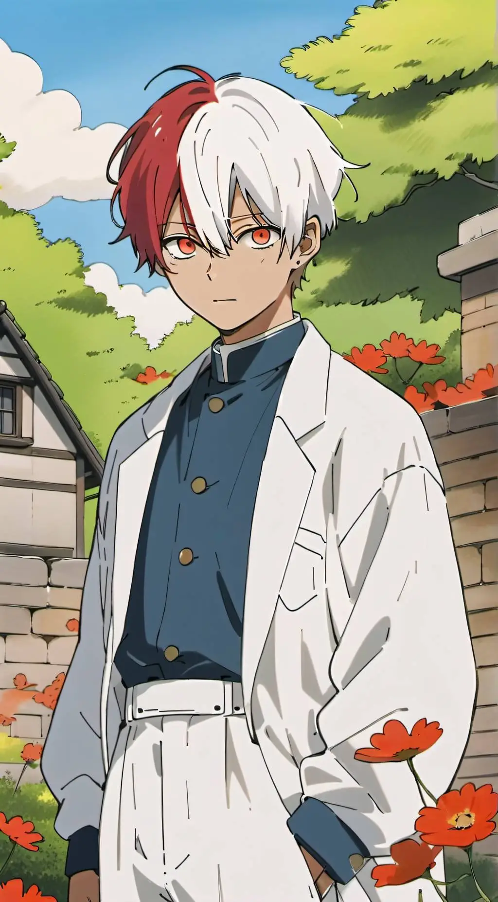 ai character: Todoroki background
