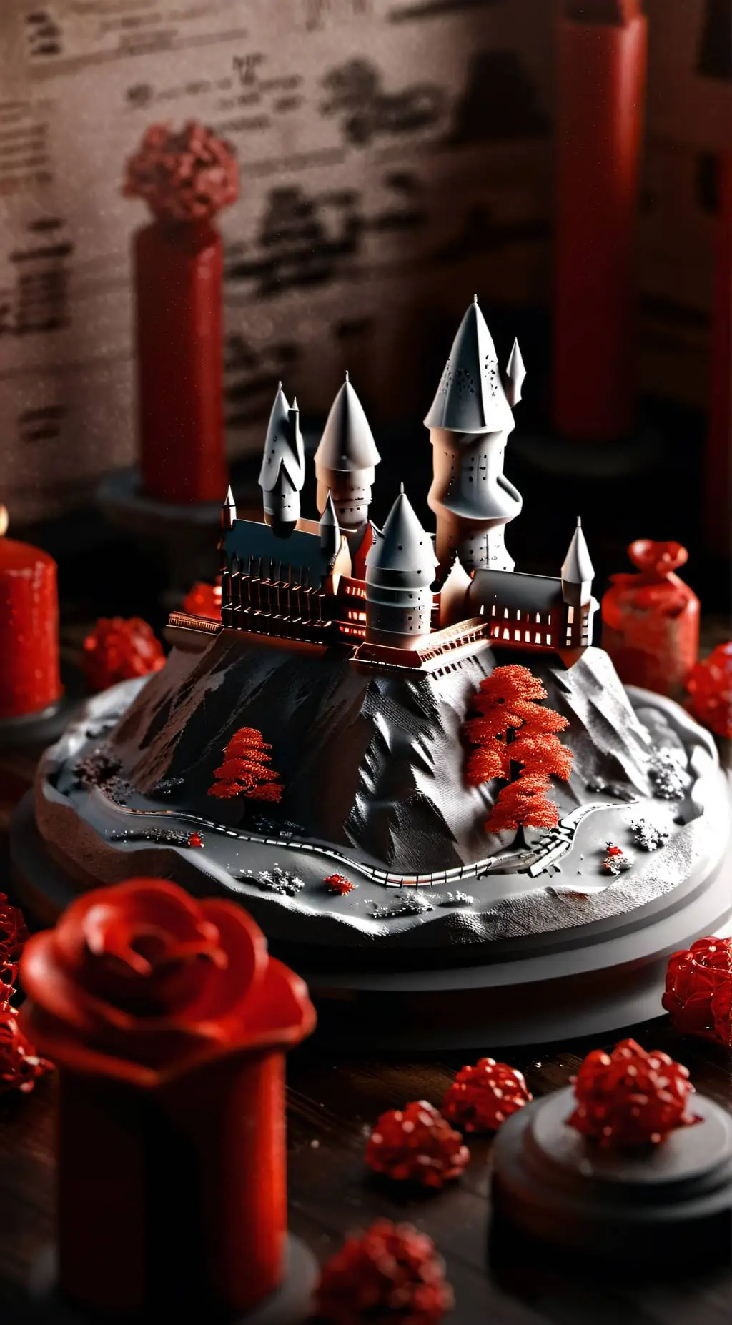 ai character: Hogwarts  background