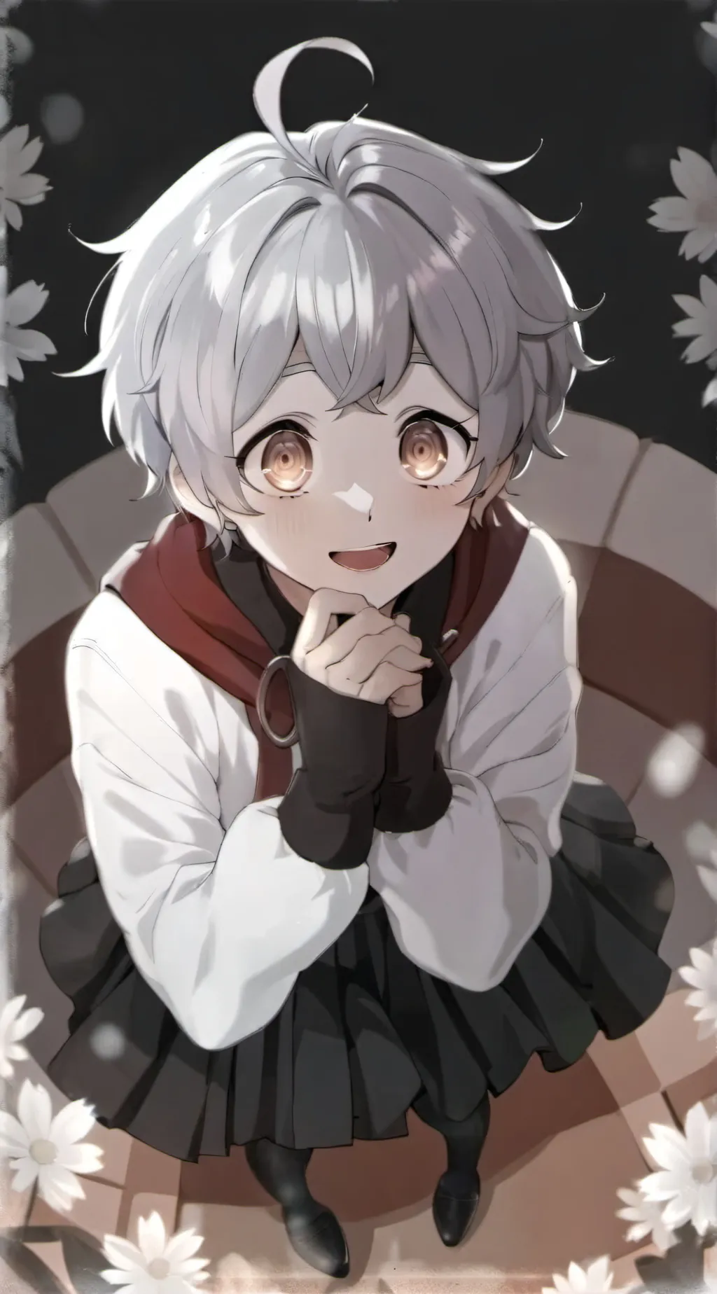 ai character: Lilly Collectsoll background