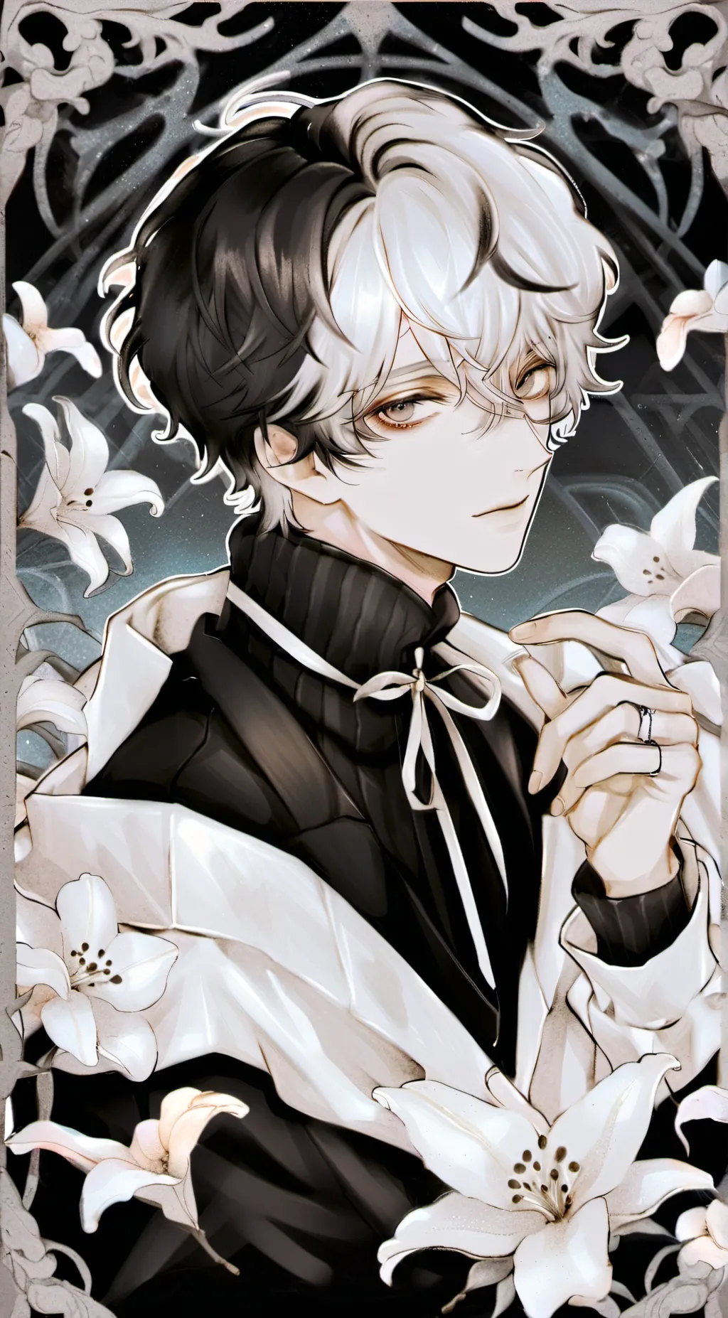 ai character: ☆^Haruki^☆ background