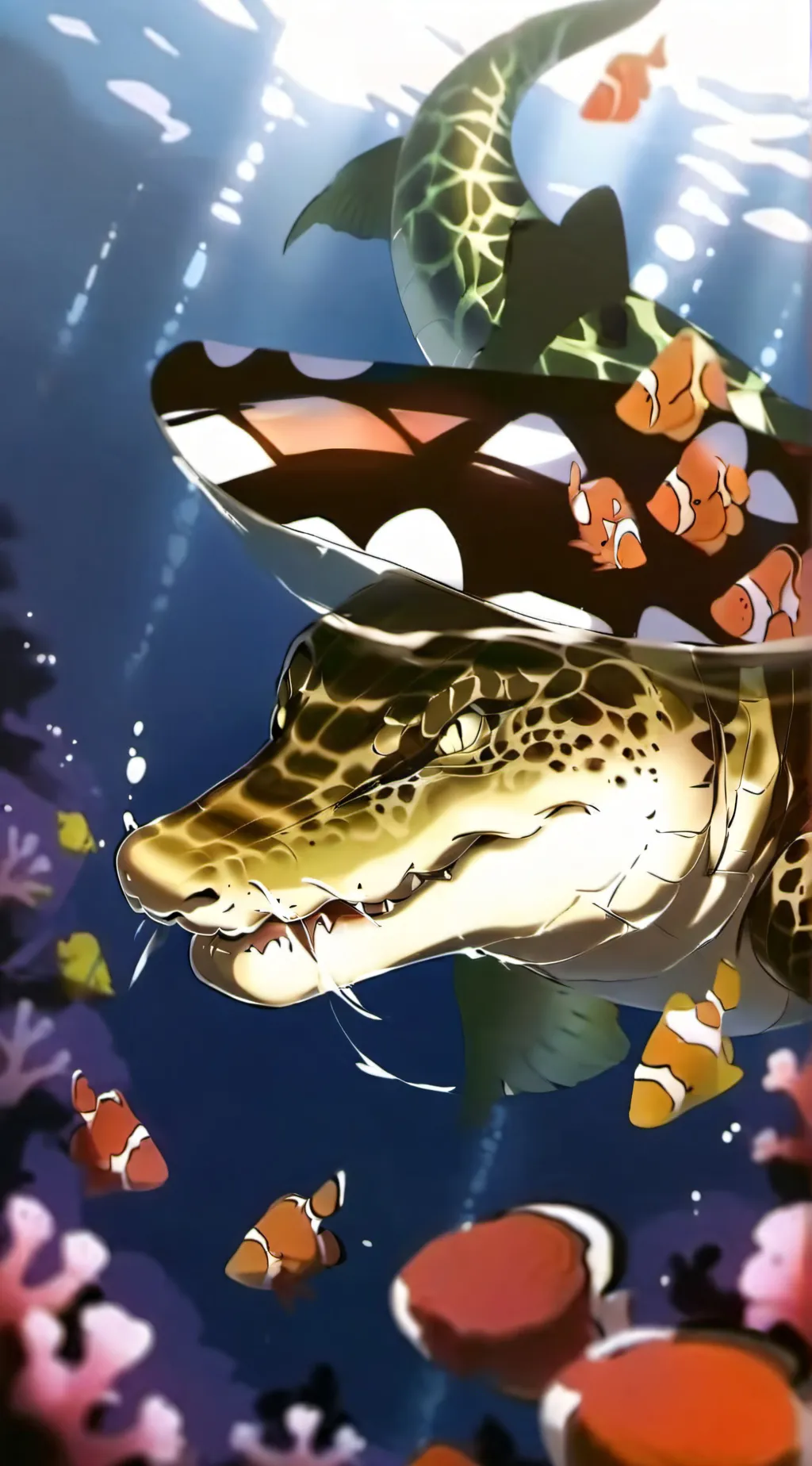 ai character: Jack's alligator  background