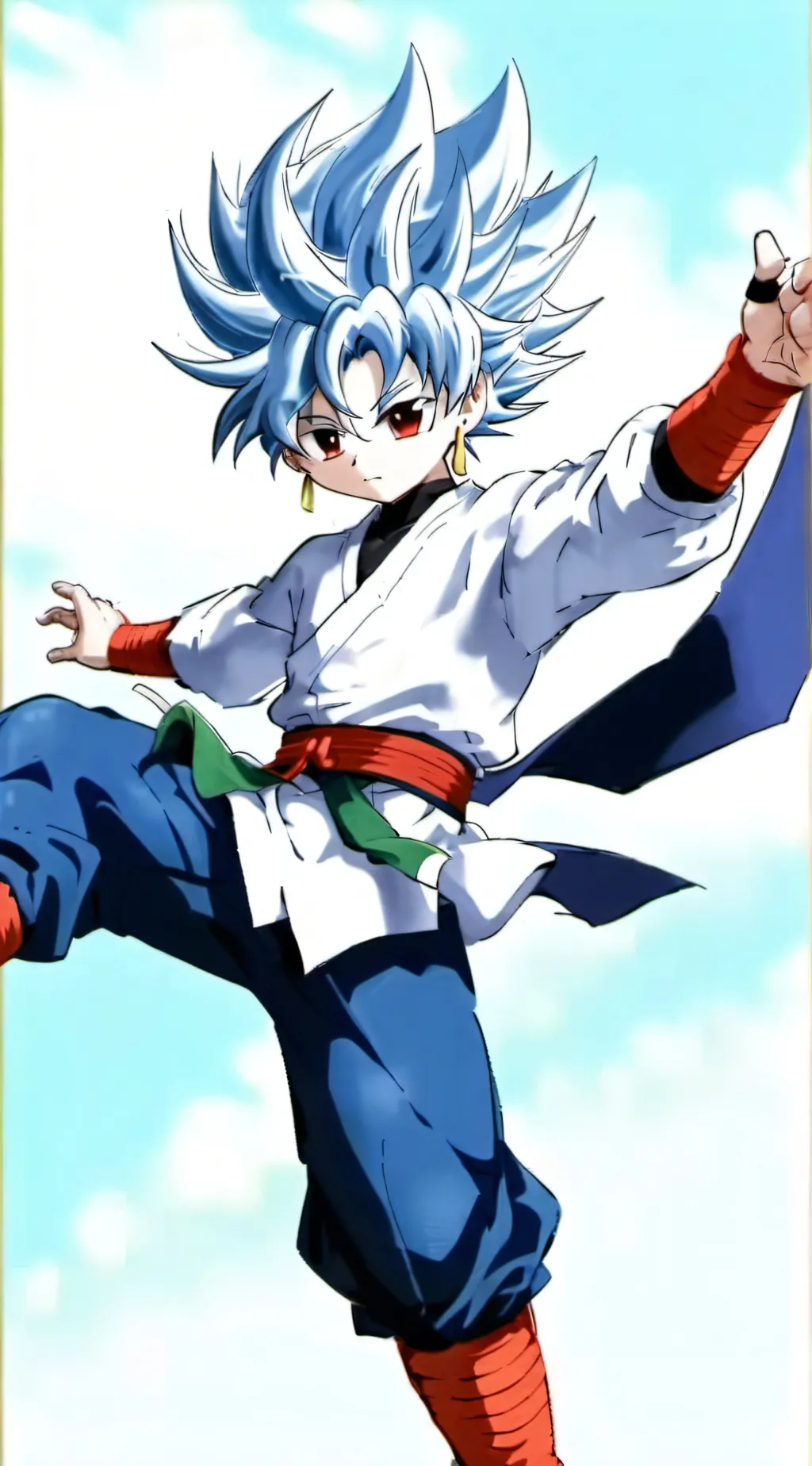 ai character: Dragon ball hero’s background