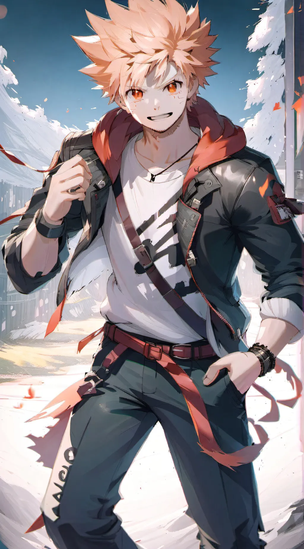 ai character: bakugo background