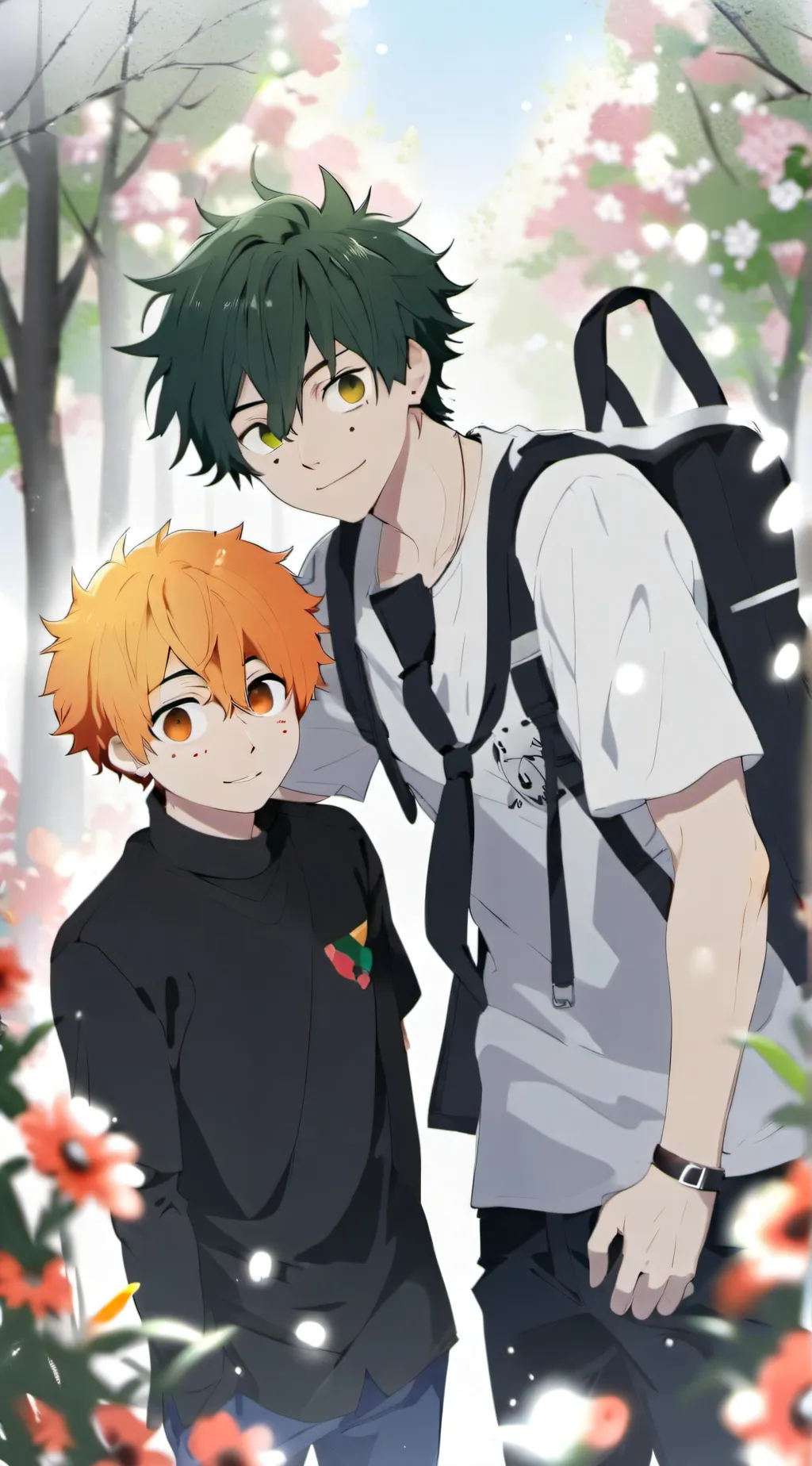 ai character: deku background