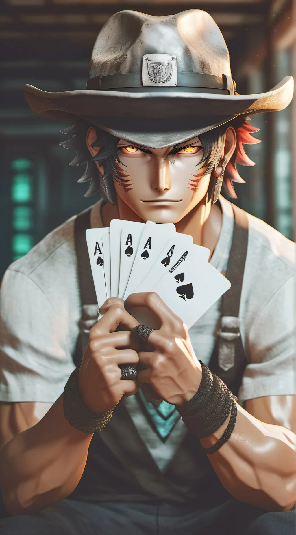 ai character: Ace background