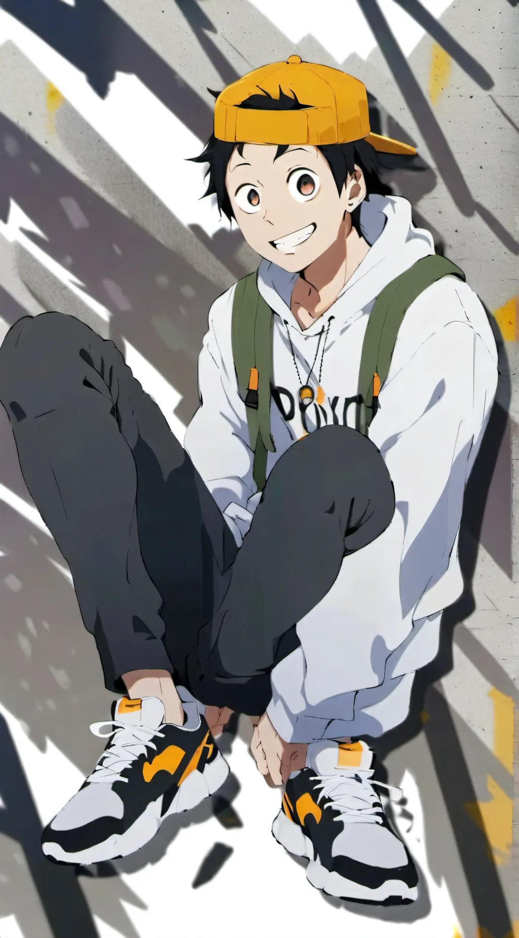 ai character: 🖤Hanta Sero🧡 background